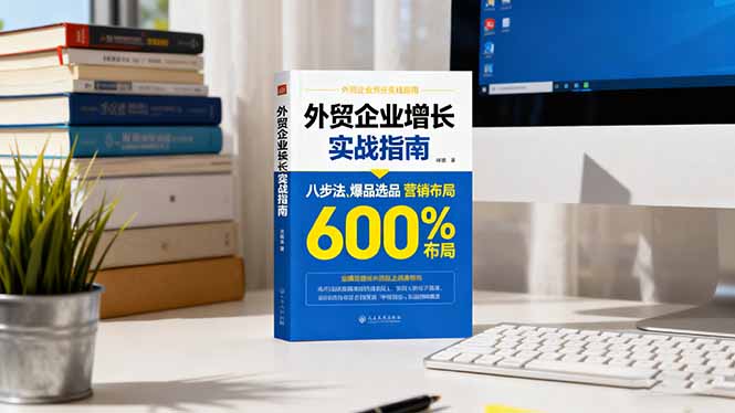 外贸企业增长实战指南,八步法、爆品选品、营销布局,业绩增长300%-智库云网创
