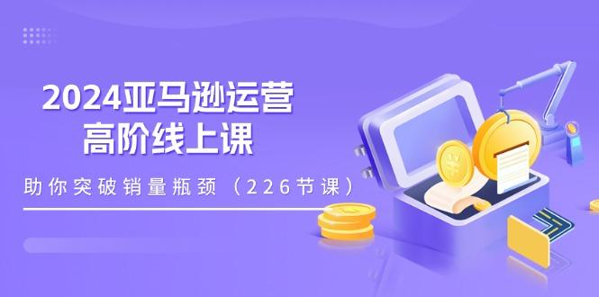2024亚马逊运营-高阶线上课,助你突破销量瓶颈(228节课-智库云网创