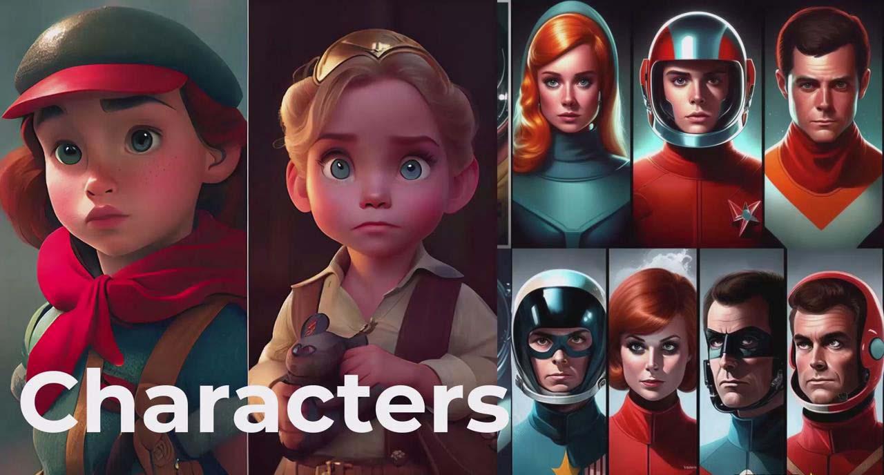 掌握 MidJourney V5 AI + ChatGPT创建一致的角色设计图像-22节课-中英字幕-智库云网创