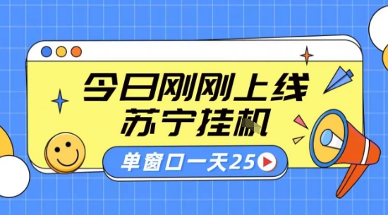 苏宁全自动采集挂G项目 稳定可批量 单窗口收益30+ 附教程【揭秘】-智库云网创