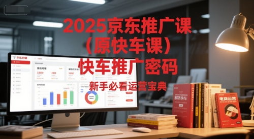 2025京东推广课(原快车课)解锁京东快车推广密码,新手必看运营宝典-智库云网创