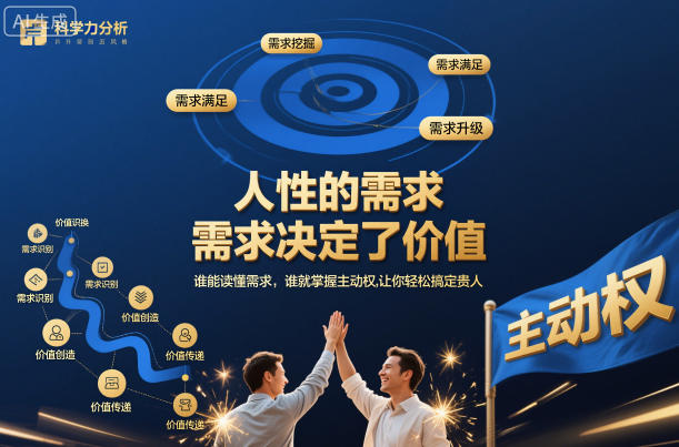 人性的需求,需求决定了价值,谁能读懂需求,谁就掌握主动权,让你轻松搞定贵人【文档】-智库云网创