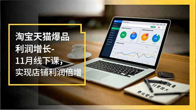 淘宝天猫爆品利润增长-11月线下课,免费流量、付费放大、费比管控,实现店铺利润倍增-智库云网创