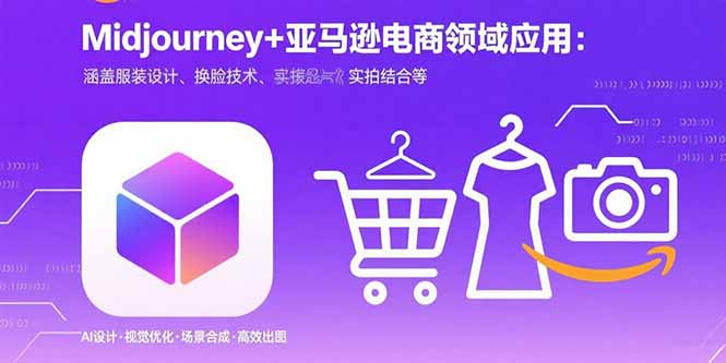 Midjourney+电商领域商业应用：涵盖服装设计、换脸技术、实拍结合等-智库云网创
