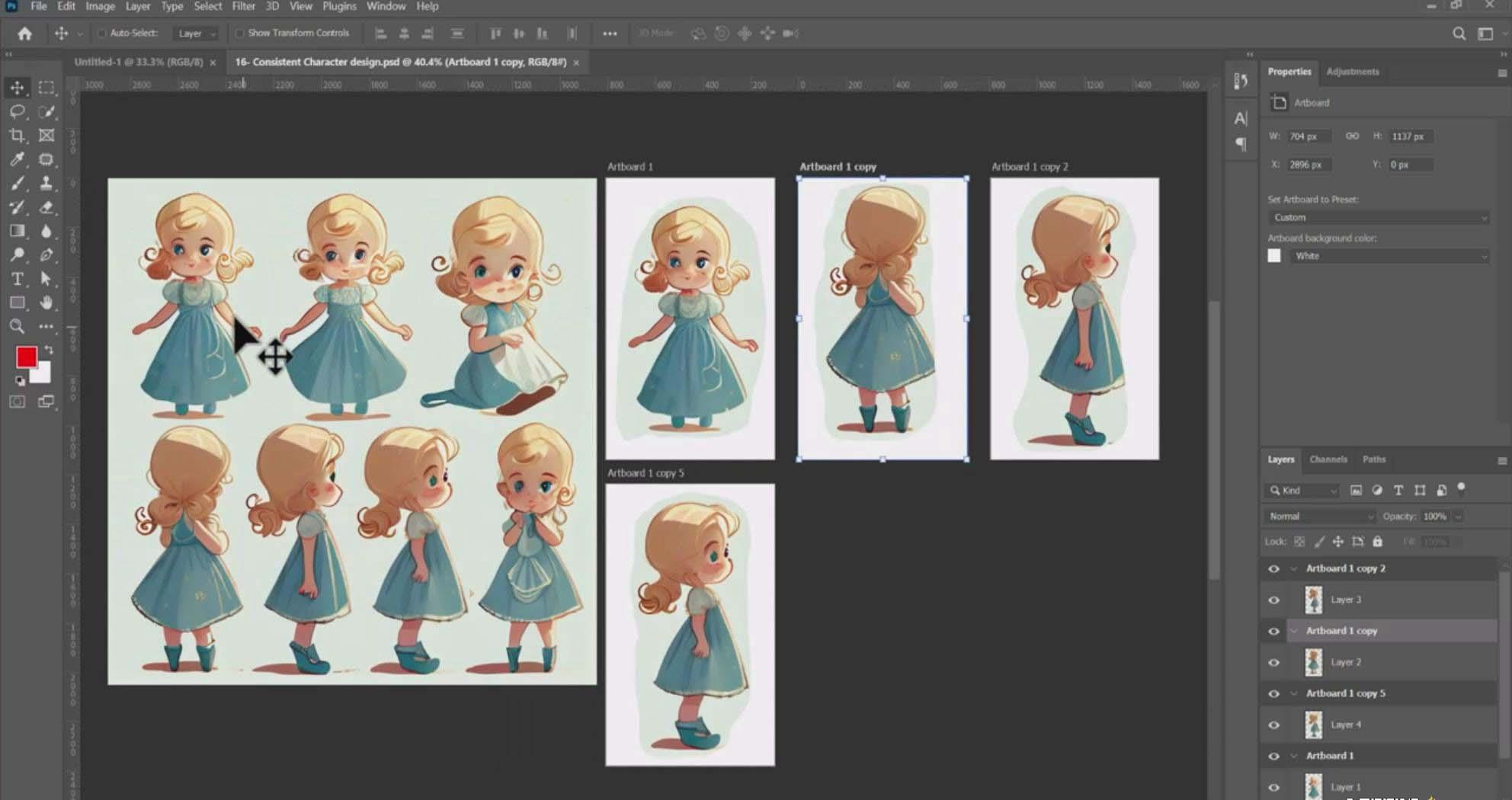 图片[7]-掌握 MidJourney V5 AI + ChatGPT创建一致的角色设计图像-22节课-中英字幕-智库云网创