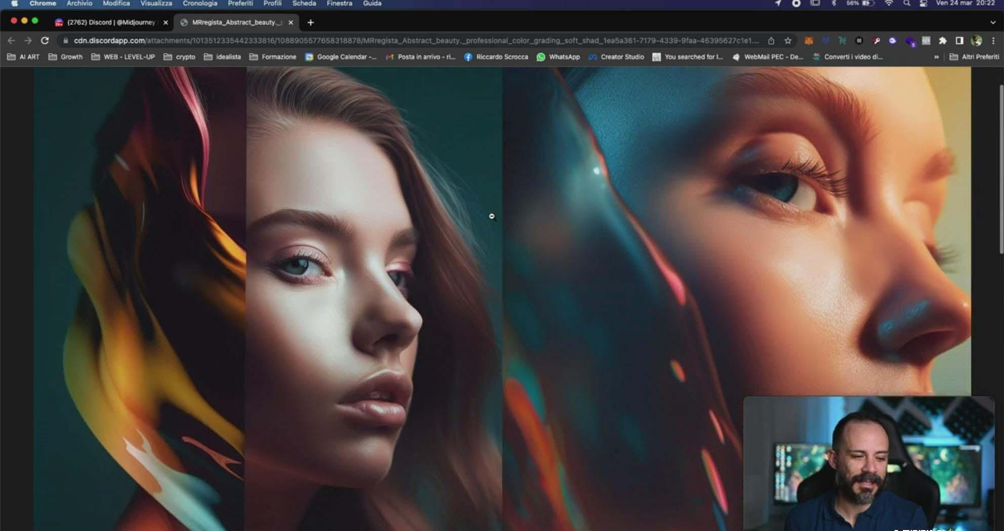 图片[6]-Midjourney AI人工智能创建和销售令人惊叹的海报教程-10节课-中英字幕-智库云网创