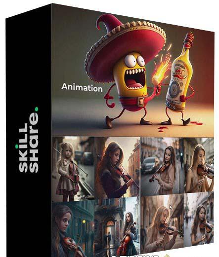 图片[1]-掌握 MidJourney V5 AI + ChatGPT创建一致的角色设计图像-22节课-中英字幕-智库云网创