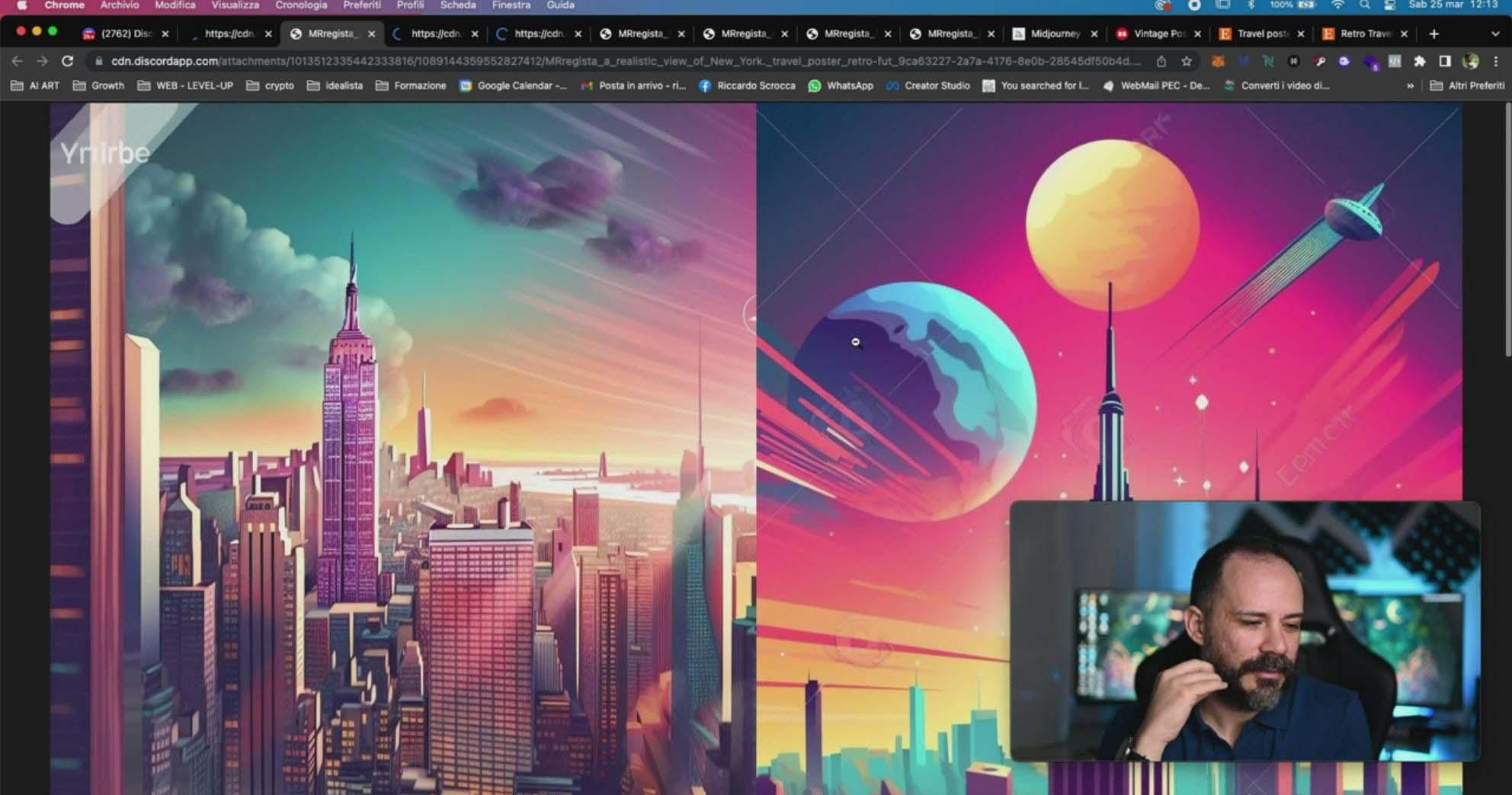 图片[11]-Midjourney AI人工智能创建和销售令人惊叹的海报教程-10节课-中英字幕-智库云网创