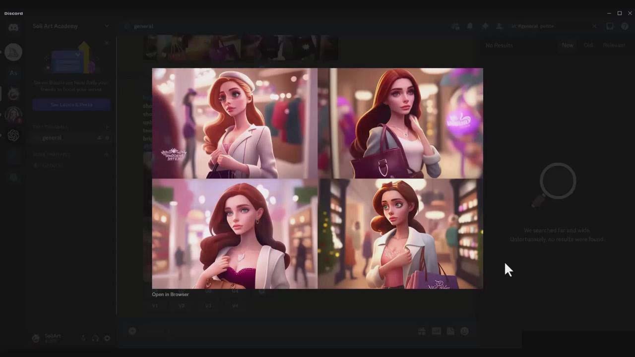 图片[5]-掌握 MidJourney V5 AI + ChatGPT创建一致的角色设计图像-22节课-中英字幕-智库云网创