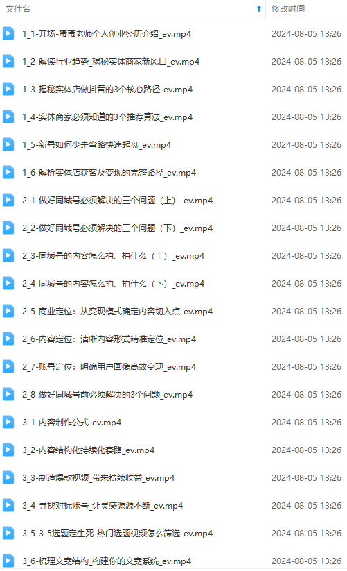 图片[1]-实体店老板获客特训营：认知、定位、文案、矩阵、直播、AI等(72节-智库云网创