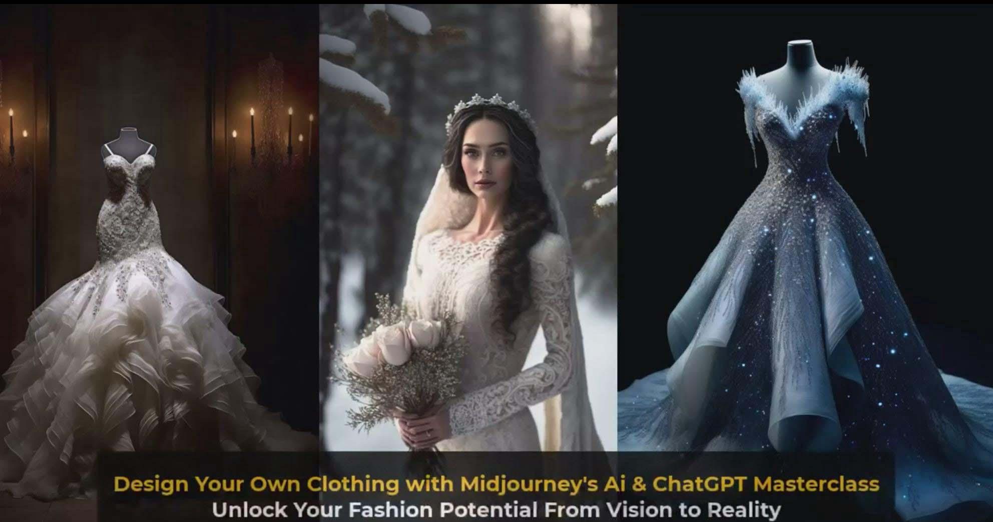 图片[7]-利用 Midjourneys Ai 人工智能设计自己的服装AI大师班-10节课-中英字幕-智库云网创
