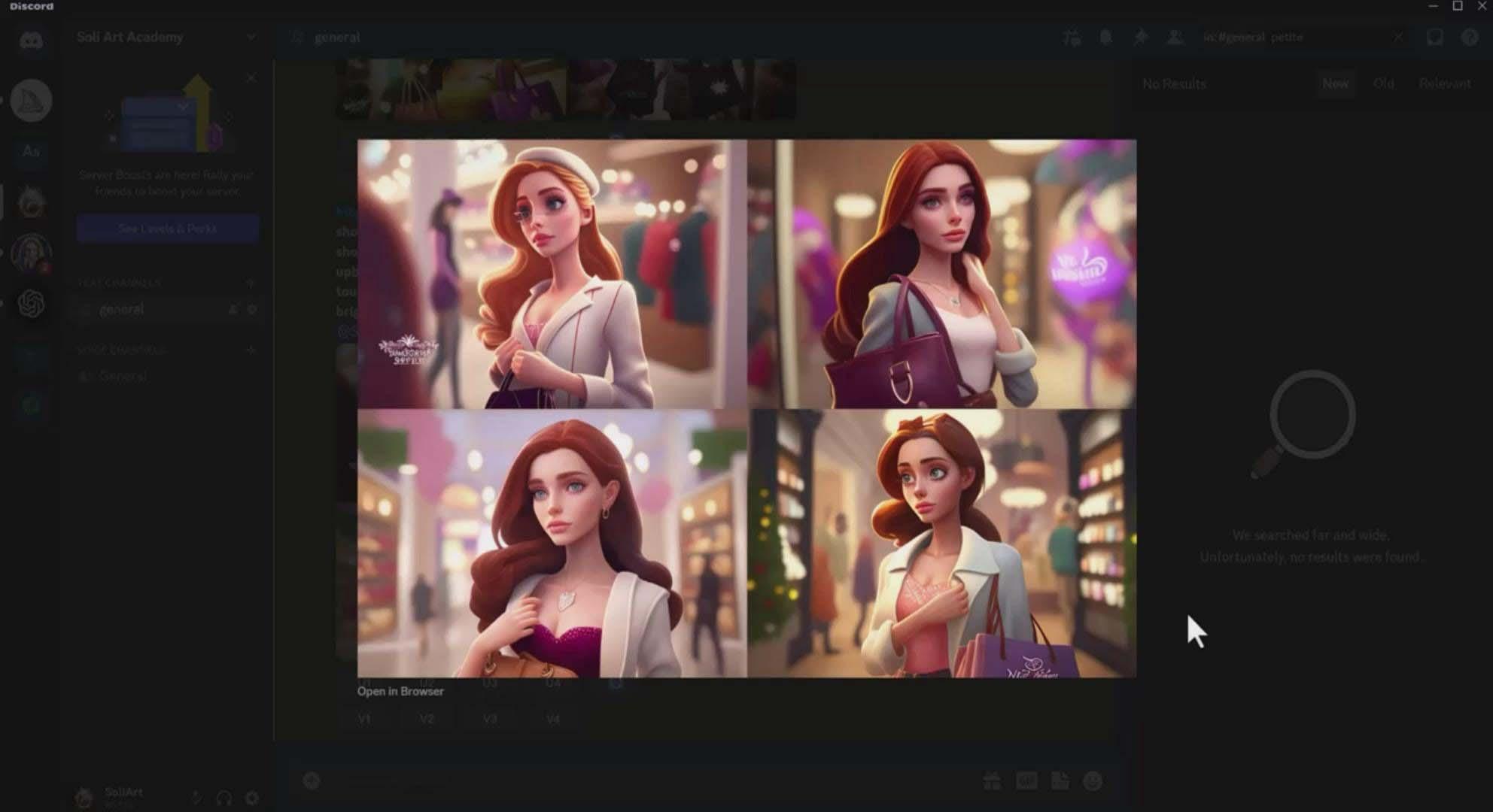 图片[8]-掌握 MidJourney V5 AI + ChatGPT创建一致的角色设计图像-22节课-中英字幕-智库云网创