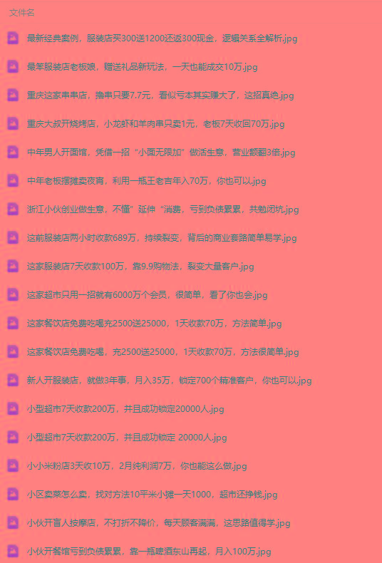 图片[4]-(9607期)真实有效391套商业模式，年入几十到几百万案例解析(电子书+视频+图文)-智库云网创