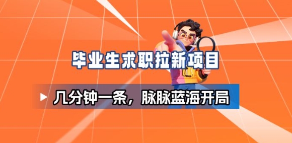 毕业生求职项目拆解_脉脉拉新空白市场，蓝海开局-智库云网创