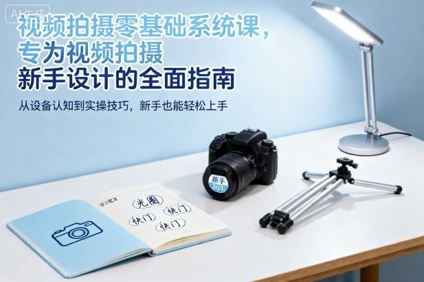 视频拍摄零基础系统课，专为视频拍摄新手设计的全面指南-智库云网创