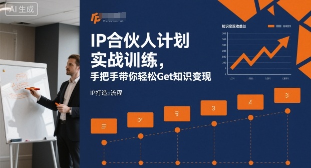 IP合伙人计划实战训练，手把手带你轻松Get知识变现-智库云网创