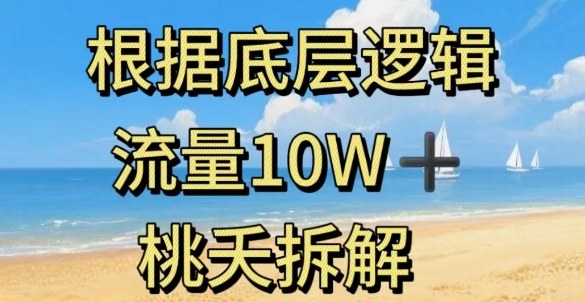 据底层逻辑，流量10W+，以安全知识科普为例-智库云网创