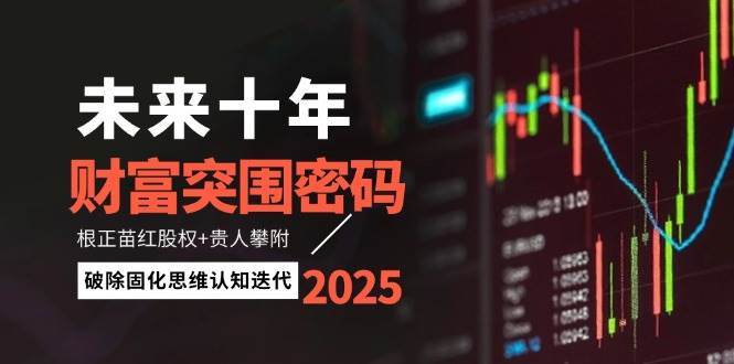 未来十年财富突围密码：根正苗红股权+贵人攀附，破除固化思维认知迭代-智库云网创