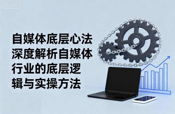 自媒体底层心法，深度解析自媒体行业的底层逻辑与实操方法-智库云网创