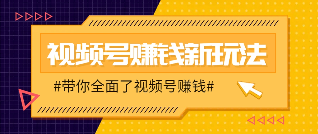 视频号短视频带货新玩法，用这个方法，一天佣金4407(附详细教程)-智库云网创