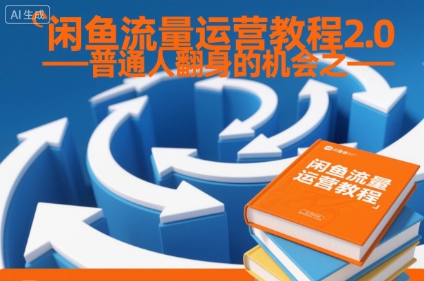 闲鱼流量运营教程2.0——普通人翻身的机会之一-智库云网创