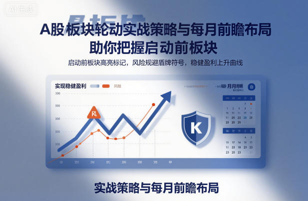 A股板块轮动实战策略与每月前瞻布局，助你把握启动前板块，规避风险，实现稳健盈利-智库云网创