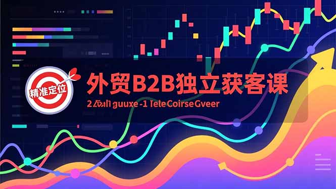 外贸B2B独立获客课，Facebook主页搭建、消息互动广告、精准定位，打造高询盘系统-智库云网创