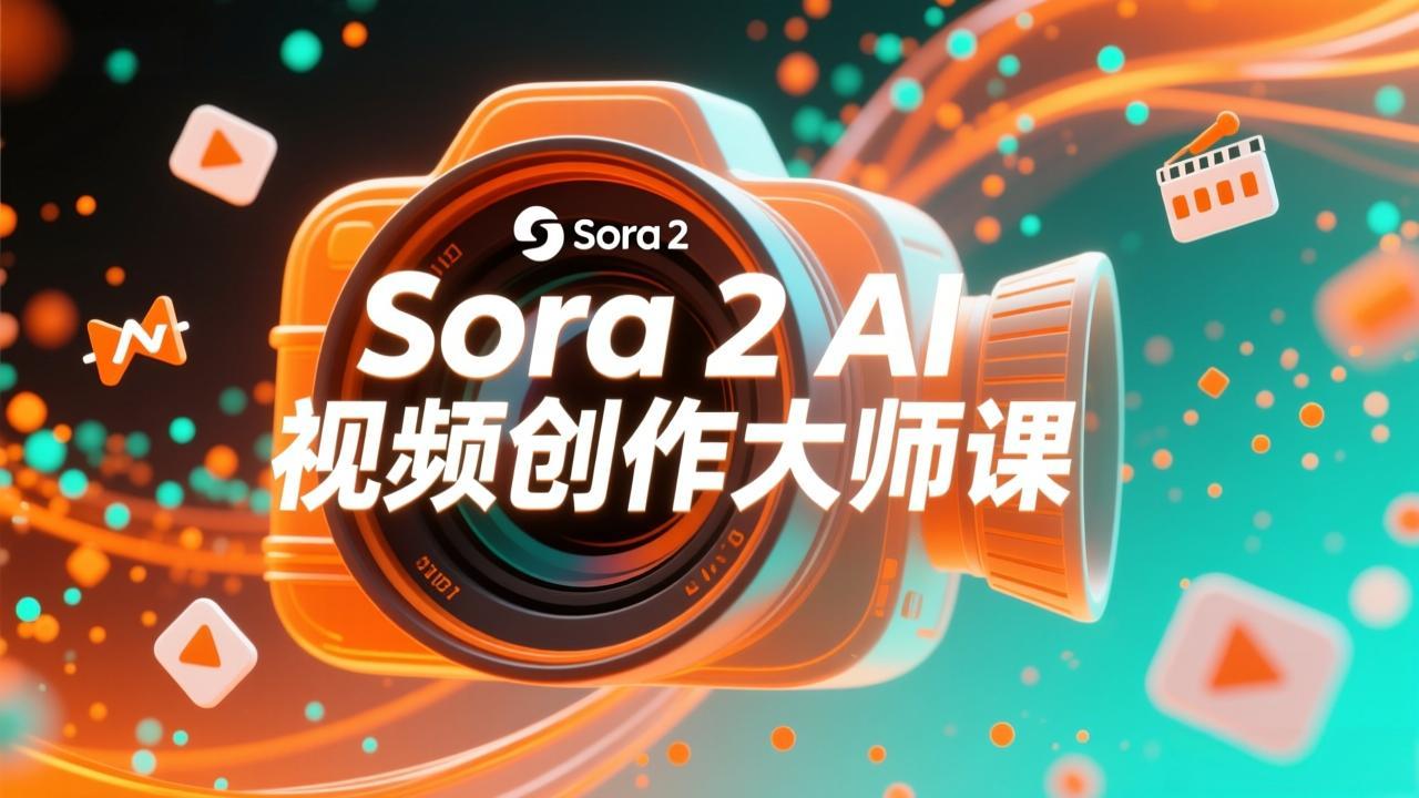 如何利用Sora 2创建流行AI人工智能视频大师班教程：掌握创作全流程，产出百万播放内容-智库云网创