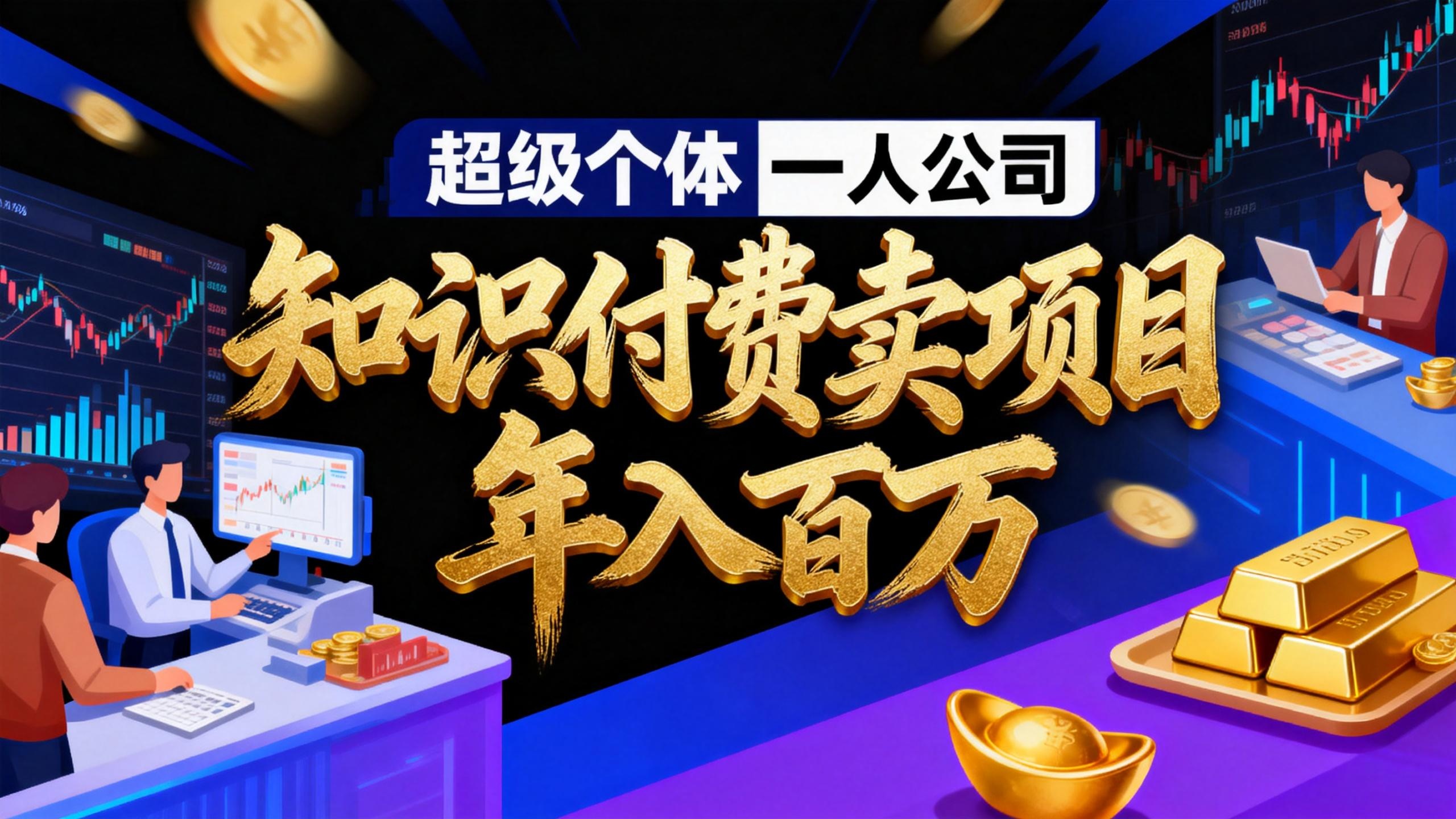 2026年“超级个体一人公司”私域卖项目年入百万，个人IP-精准引流-项目包装-转化成交-智库云网创