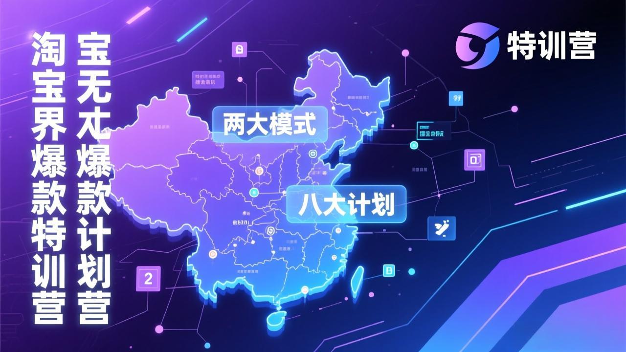 淘宝无界爆款训练营：2026年1月杭州线下高端集训课，3天构建两大模式八大计划体系-智库云网创